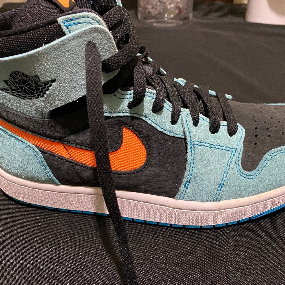 Men’s Jordan 1 Blue/Orange